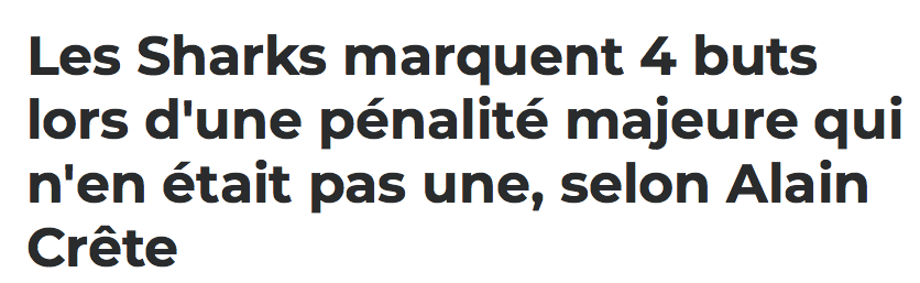 Si les Sharks gagnent la Coupe Stanley...