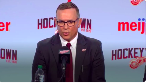 Steve Yzerman qui revient à Détroit...comme le ROI qui va revenir à Montréal....