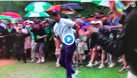 Tiger Woods joue si bien..que....