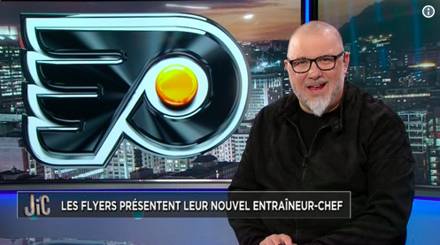 TVA Sports REFUSE que Jean-Charles Lajoie porte autre chose que du NOIR...