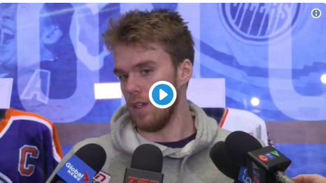 Vidéo: Connor McDavid promet deux choses...