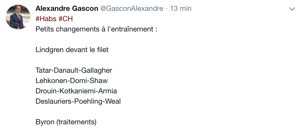 Voici l'édition 2019-2020 de votre Canadien...