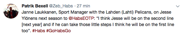 WOW...Le manager de Jesse Ylonen...