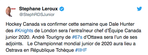 André Tourigny doit être tanné...
