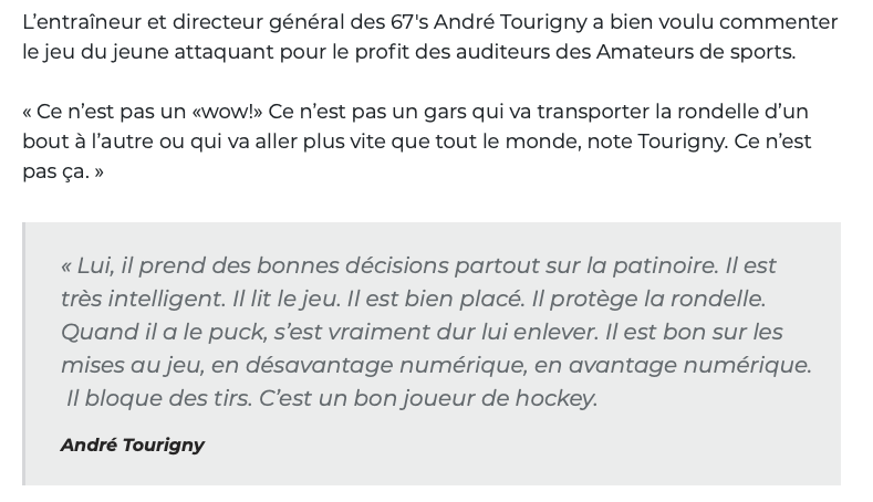 André Tourigny se fait INSULTER sur twitter depuis ses propos à propos de Nick Suzuki....