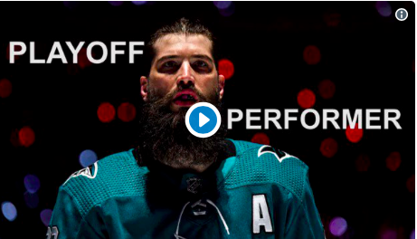 Brent Burns...A HUMILIÉ Drew Doughty....