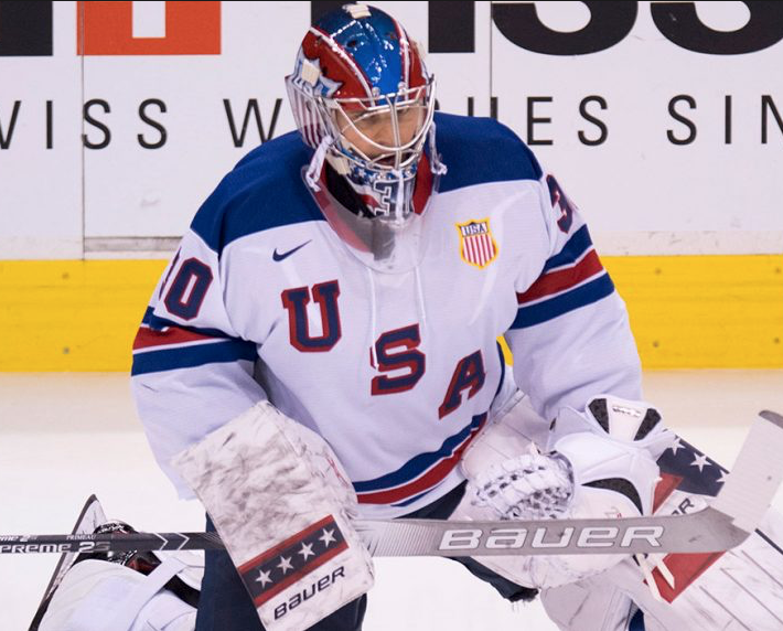 Cayden Primeau va avoir été utile à ça, avec TEAM USA...