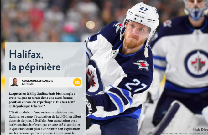 En allant chercher Nikolaj Ehlers...Marc Bergevin va nous confirmer beaucoup beaucoup de choses...