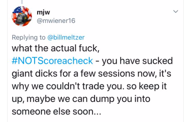 En attendant la transaction, Voracek répond aux INSULTES sur twitter....
