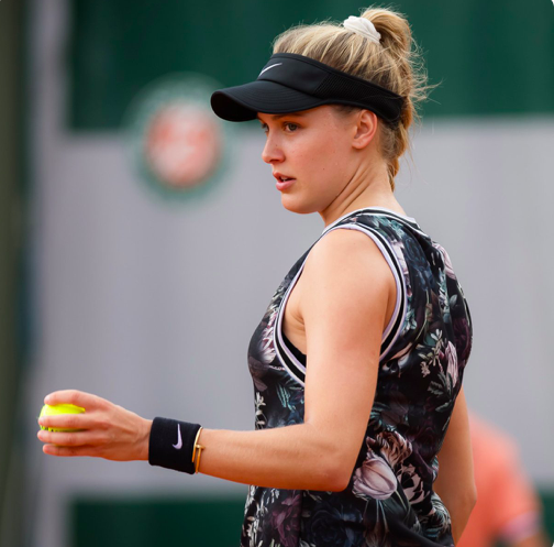 GENIE BOUCHARD....et le DOUBLE MENTON...