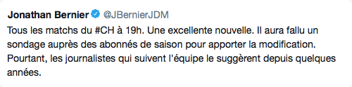 Geoff Molson a ignoré les journalistes pour rien...