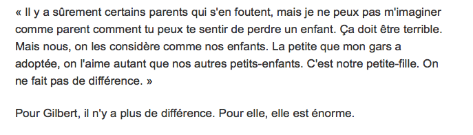 Gilbert Delorme nous a donné les LARMES aux yeux...