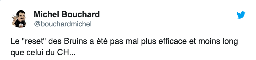 HAHA...Marc Bergevin a pris du retard...