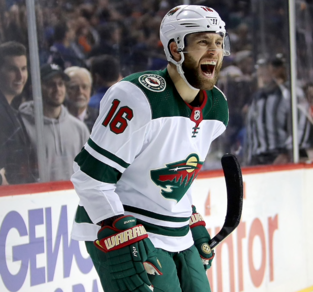 Jason Zucker a joué son dernier match au Minnesota...