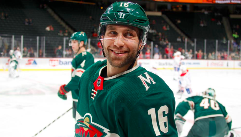 Jason Zucker ne veut plus jouer pour le Wild du Minnesota...