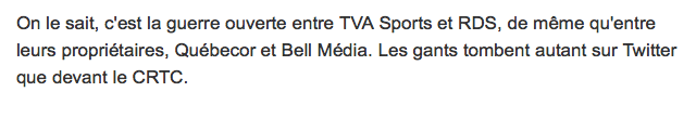 Jean-Charles Lajoie nous avait traité de MENTEURS sur twitter...OUCH....