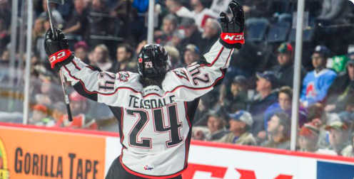 Joel Teasdale même pas un TOP 6 dans la AHL?