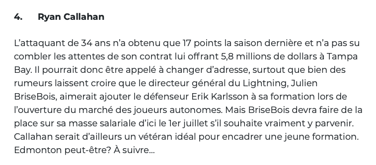 Le CH n'est dans AUCUN de ces DOSSIERS...
