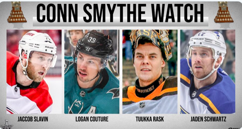 Le choix pour le CONN-SMYTHE à la moitié des séries..