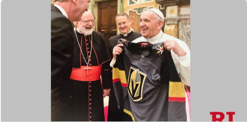 Le PAPE FAN de VEGAS!!! HAHA!!!