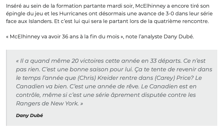 Marc Bergevin aurait remporté la COUPE STANLEY...s'il avait compris le concept de gardien réserviste..