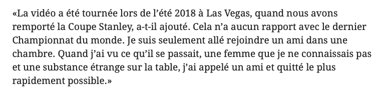 Même le Journal de Montréal...Parle de la COCAÏNE de Kuznetsov..