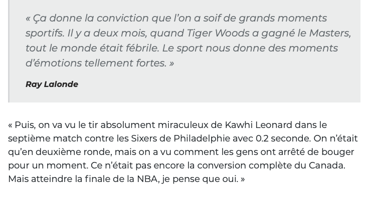 Montréal ne sait plus c'est quoi...