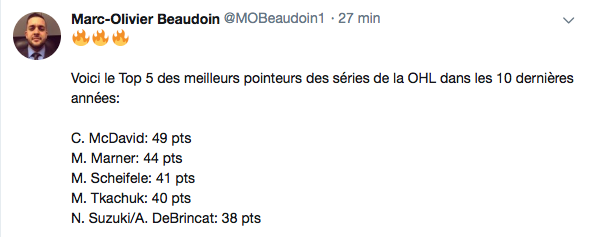 Nick Suzuki avec des GROS NOMS...