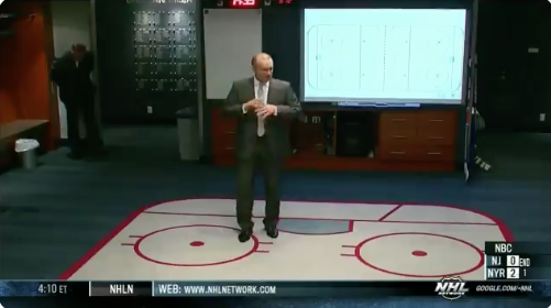 On imagine jamais Claude Julien faire ça...