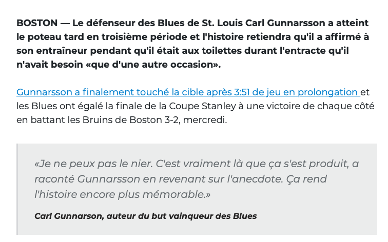 On se croirait dans MIGHTY DUCKS!!!