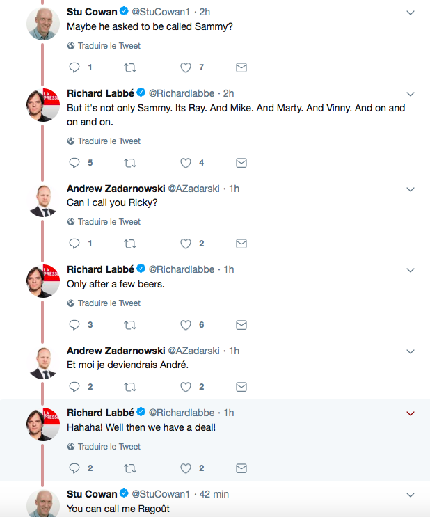 Richard Labbé fait une MONTÉE DE LAIT...
