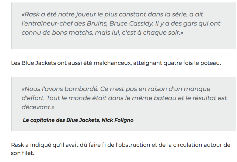 Tuukka Rask fait 3,5 M$ de moins que Carey Price...