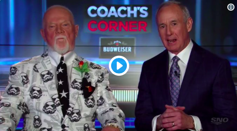 Vidéo: Don Cherry INSULTE encore les Hurricanes et leurs fans...