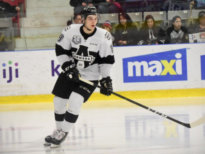 Avec l'entrevue qu'il a eu avec le CH...