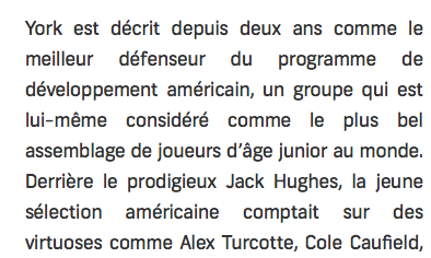 Cam York à Montréal...DONE DEAL?