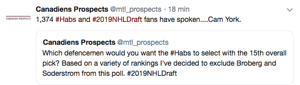 C'est lui que les FANS du Canadien veulent...
