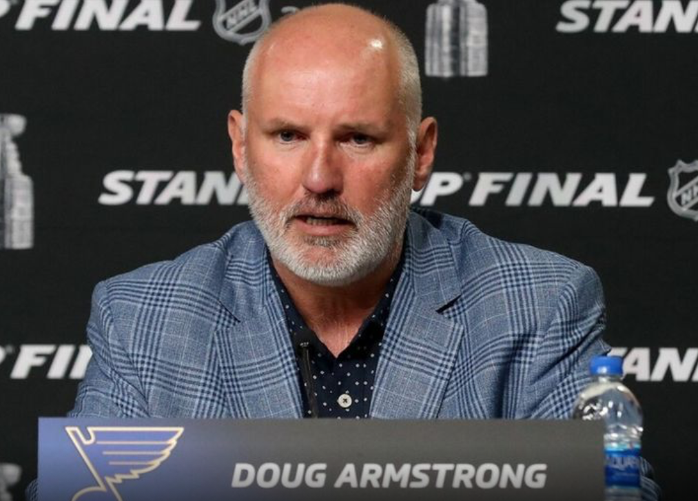 Doug Armstrong PÈTE une COCHE sur les employés du TD GARDEN!!!