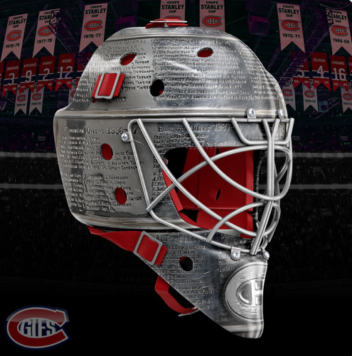 HAHA!!! Un nouveau concept pour le masque de Carey Price...