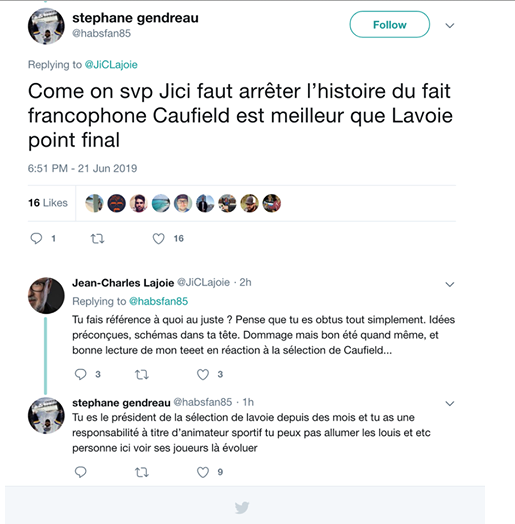 Jean-Charles Lajoie continue de s'ENFONCER...