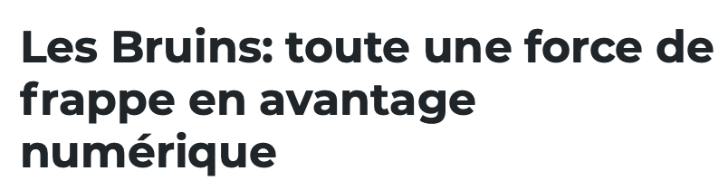 Kirk Muller doit PLAGIER....