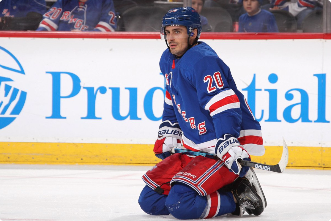 La fin de Chris Kreider à New York...