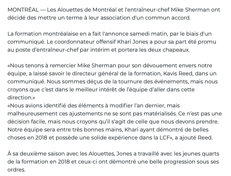 LA HONTE de Montréal....
