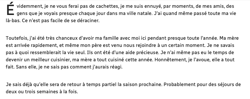 Le JOURNAL INTIME de Jesperi Kotkaniemi...