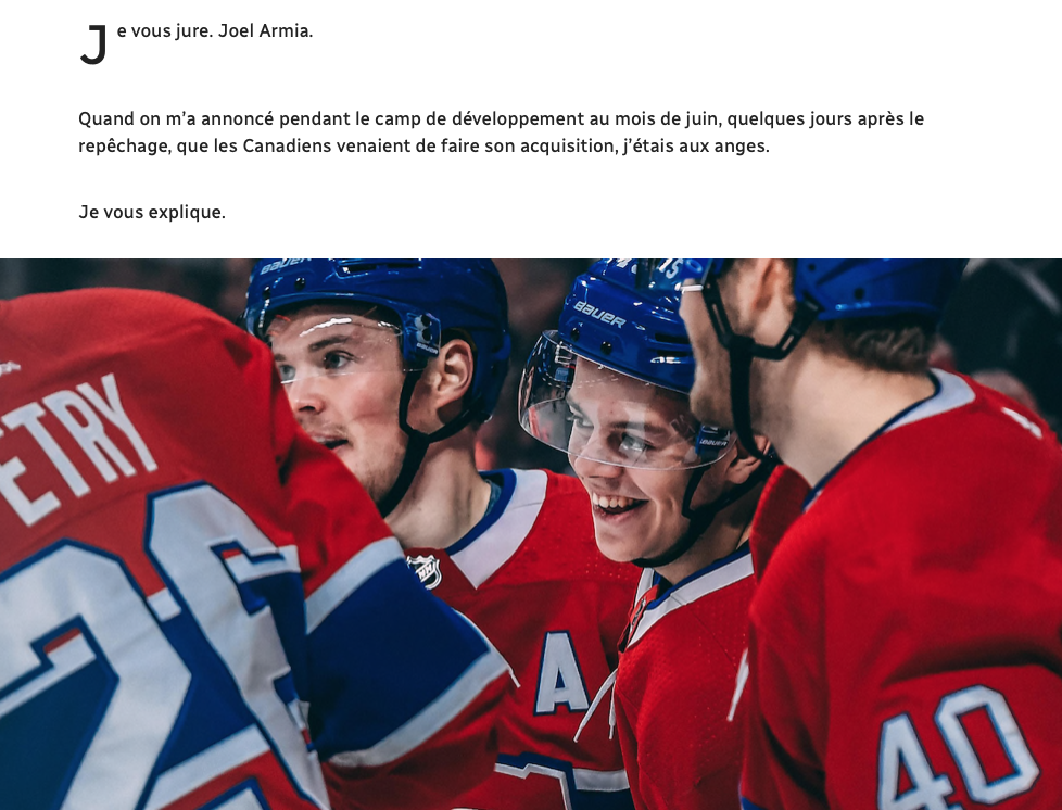 Le JOURNAL INTIME de Jesperi Kotkaniemi...