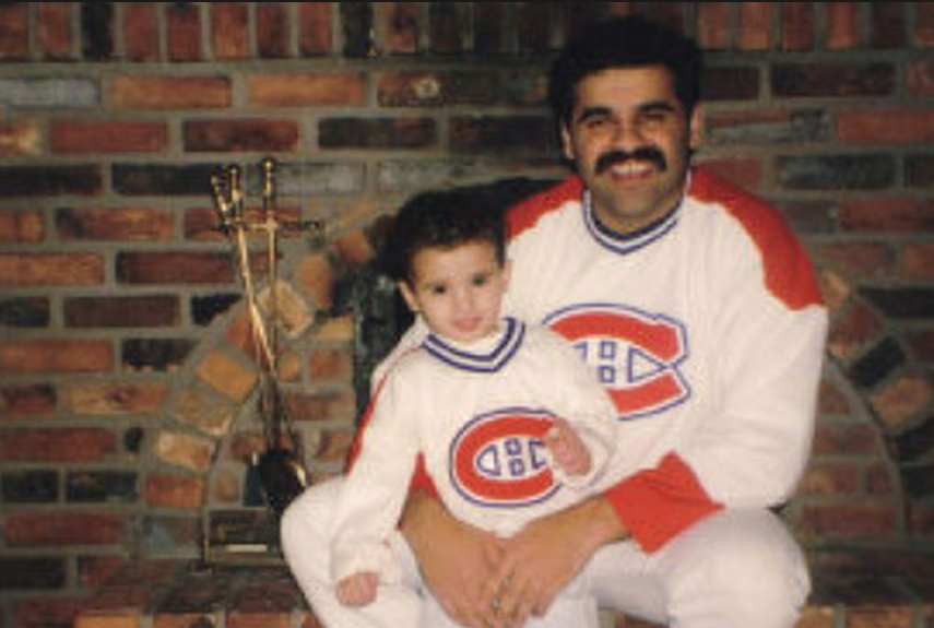 L'équipe d'enfance de Nazem Kadri.....