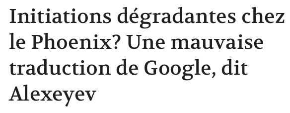 L'histoire des BÂTONS dans les FESSES..créent la COMMOTION....