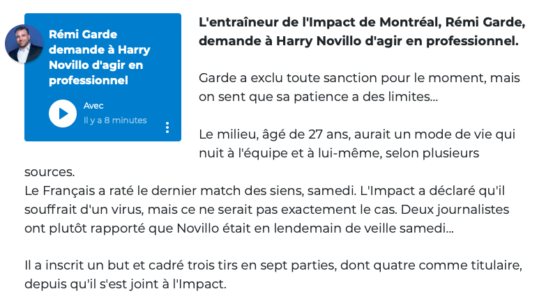 L'IMPACT a un ÉPISODE CHUCKY à gérer...SEX DROGUES ALCOOL....