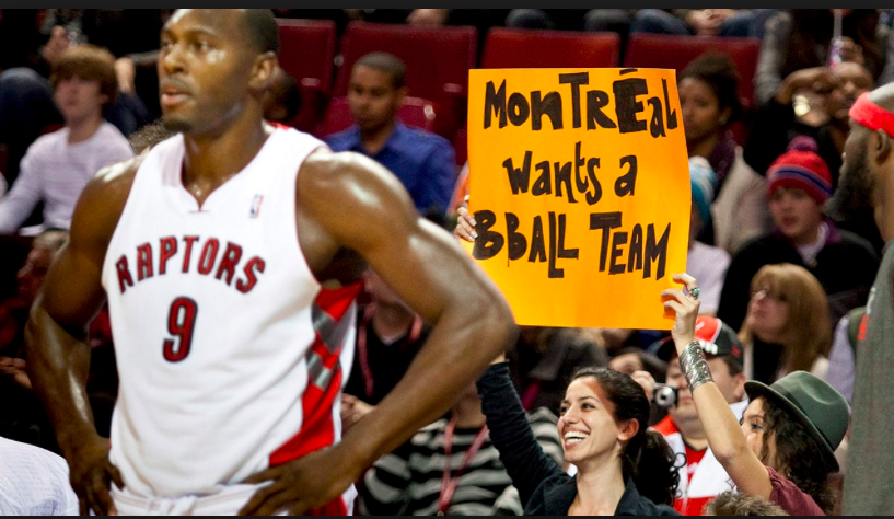 Normal qu'on rêve d'une équipe de la NBA à Montréal..