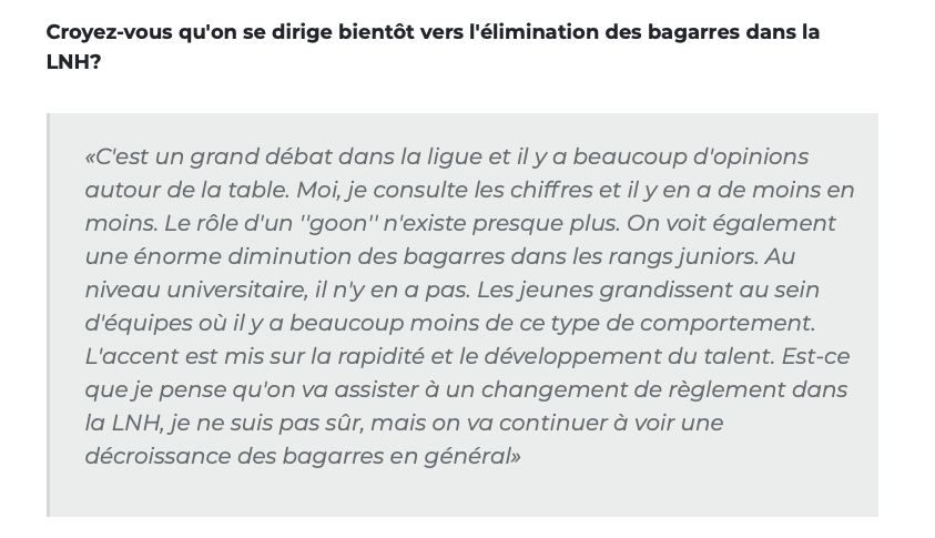 On le sait Geoff que tu ne veux pas d'expansion....