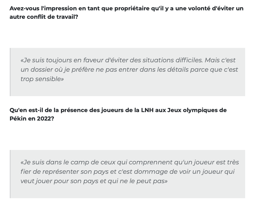 On le sait Geoff que tu ne veux pas d'expansion....